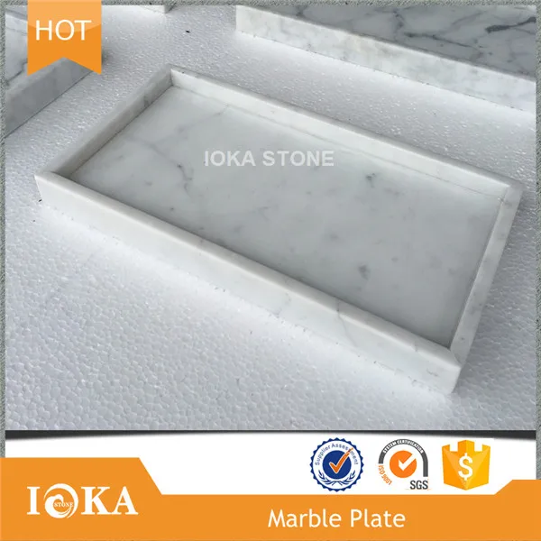Samler blade zoom titel Bianco Carrara Marble Serving Tray,Rectangle Marble Plate - Buy Rectangle  Marble Serving Tray,Rectangle Marble Plate,Rectangle Divided Plate Product  on Alibaba.com