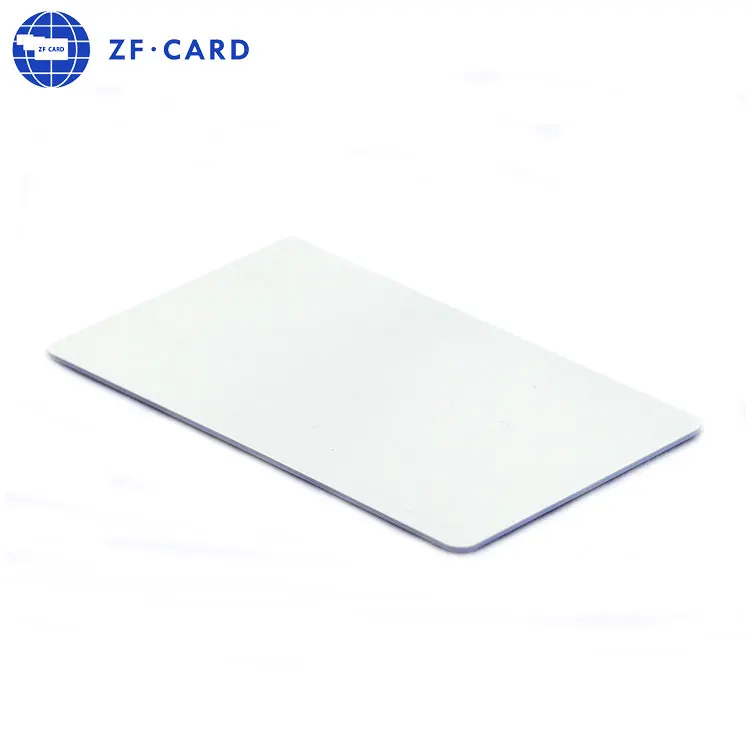blank plastic card