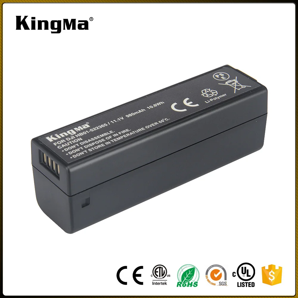 
KingMa Горяч-продавать аккумуляторная батарея HB01-522365 для DJI OSMO портативный монопод с шарнирным замком для камеры 