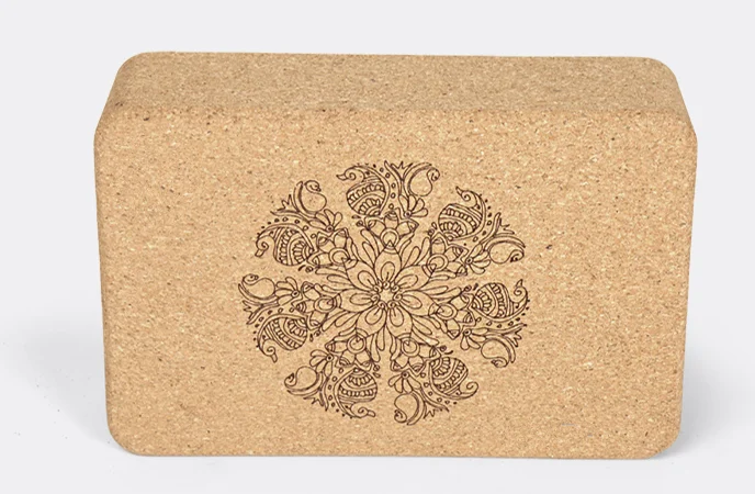 Лазерный логотип высокой плотности натуральные пробковые блоки для