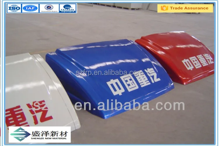 SMC Fiberglass Wind/ air Deflector for Heavy Duty Truck or Van