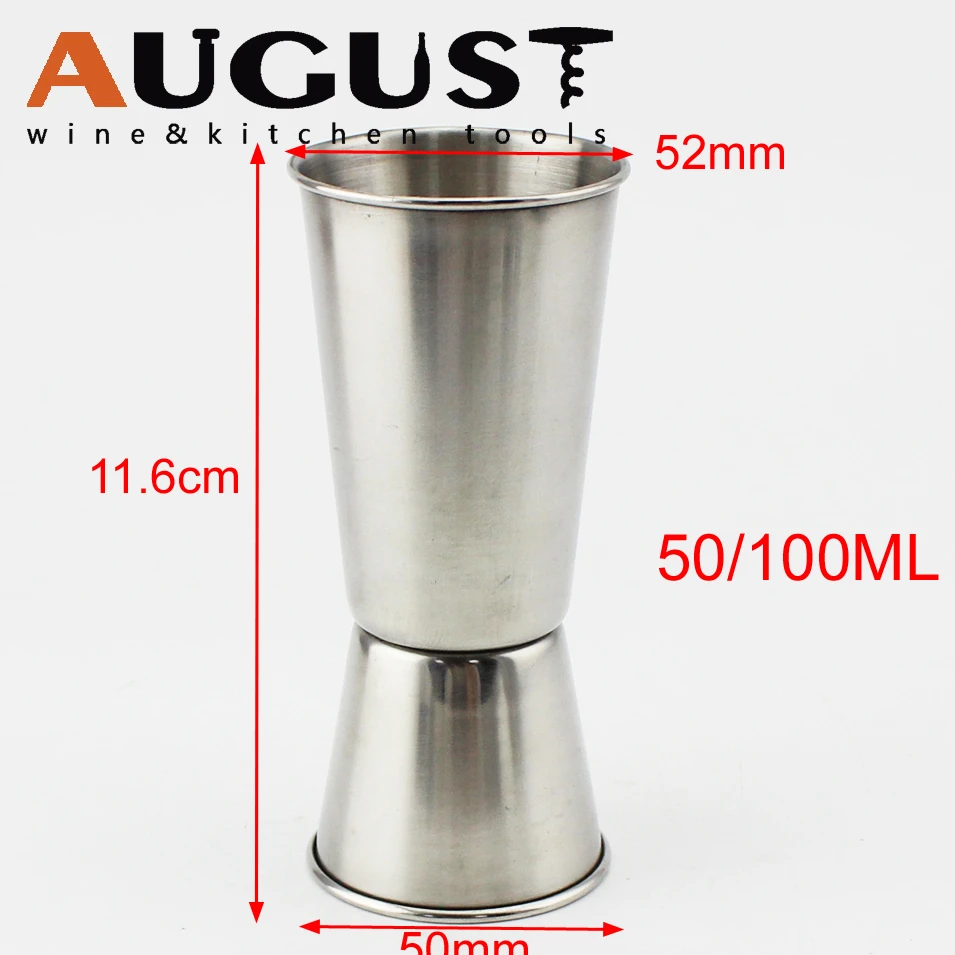 Stainless Steel Measuring Jigger (Minimum order 2) – DNET-ECO COMPANY  LIMITED