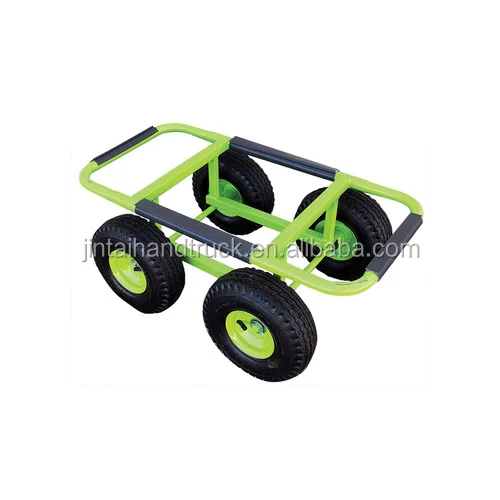 Steel Frame Moving Dolly with 4 Wheel