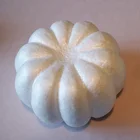 Halloween wholesale high quality white foam craft Halloween pumpkins