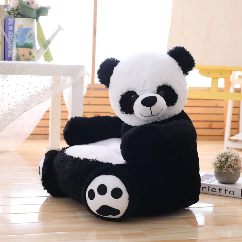 Cute Cartoon Animal Plush Baby Sofa Chair Seat Plush Baby Animal Sofa Chair