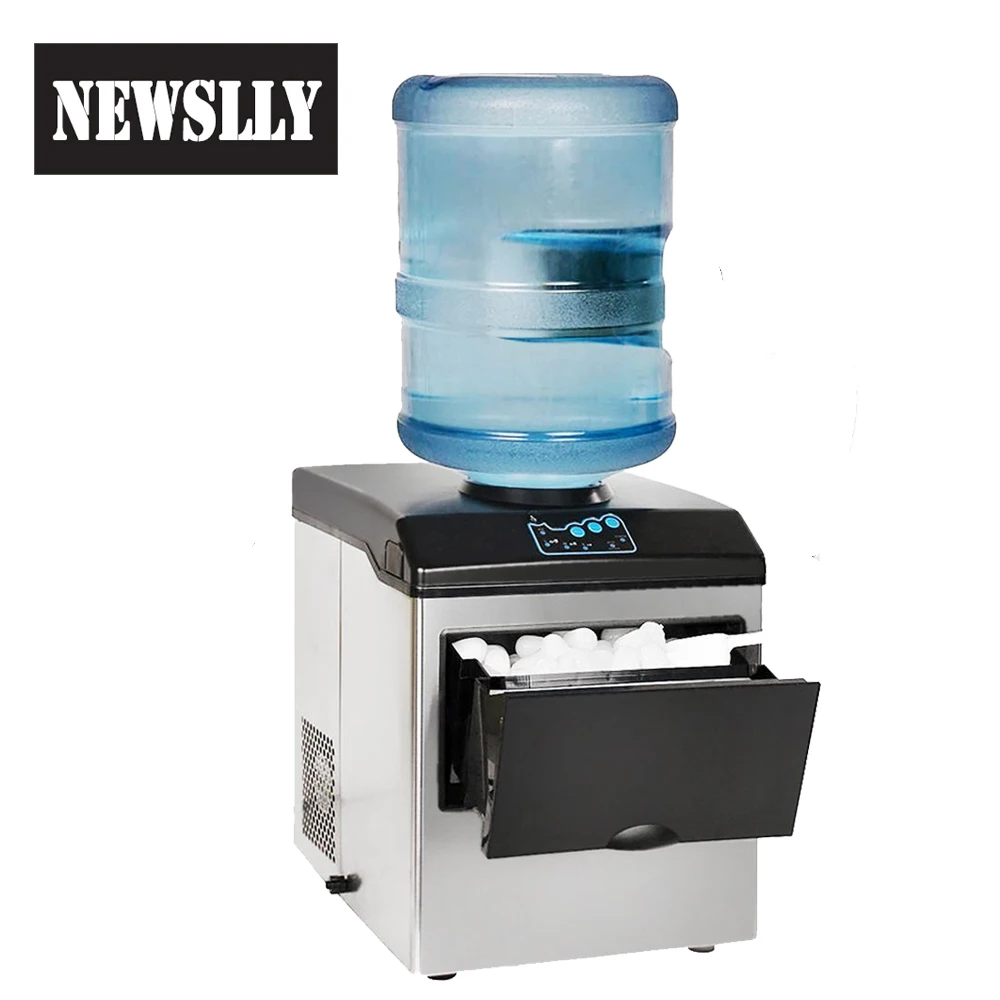 Ice Cube Dispenser. Water Dispenser built in. U/Counter Ice Cube Machine. Kitchen Ice Machine. Электрический компакт