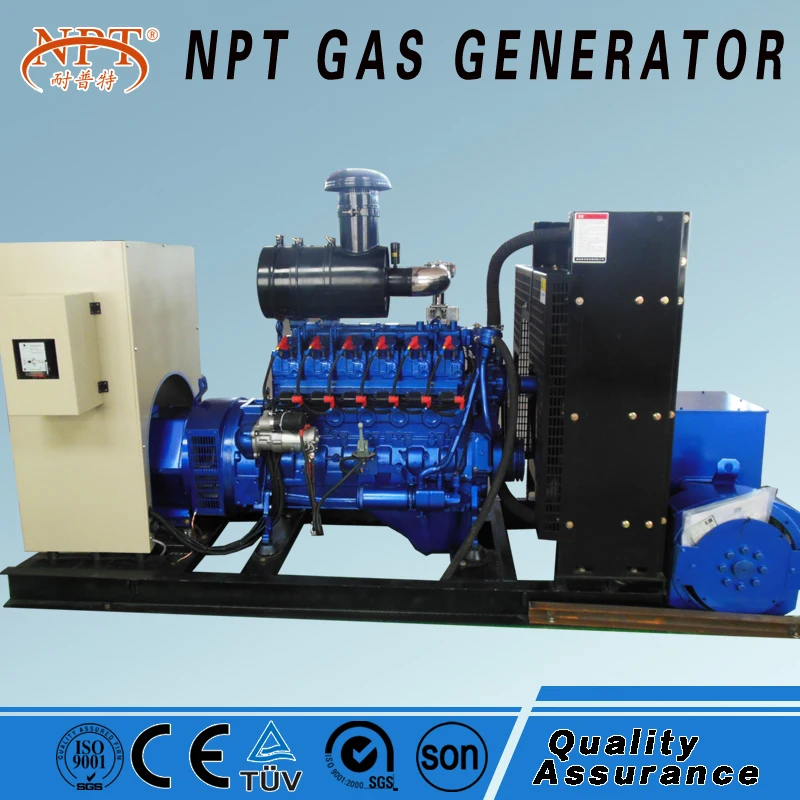 CE Approved 50kw Generator Biogas Gas Genset Price