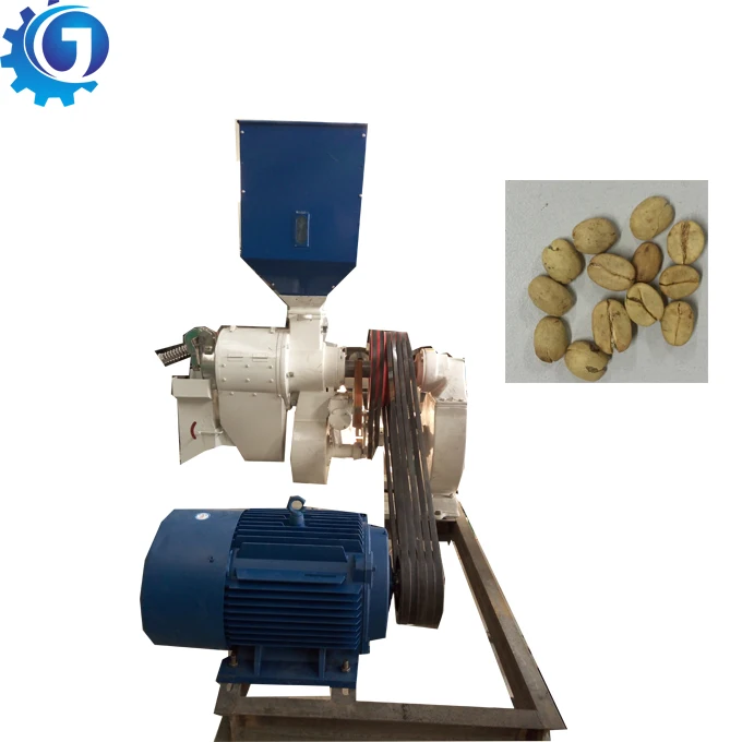 Factory Price Coffee Husk Removing Machine Cocoa Bean Process Machine Green Coffee Huller Machine
