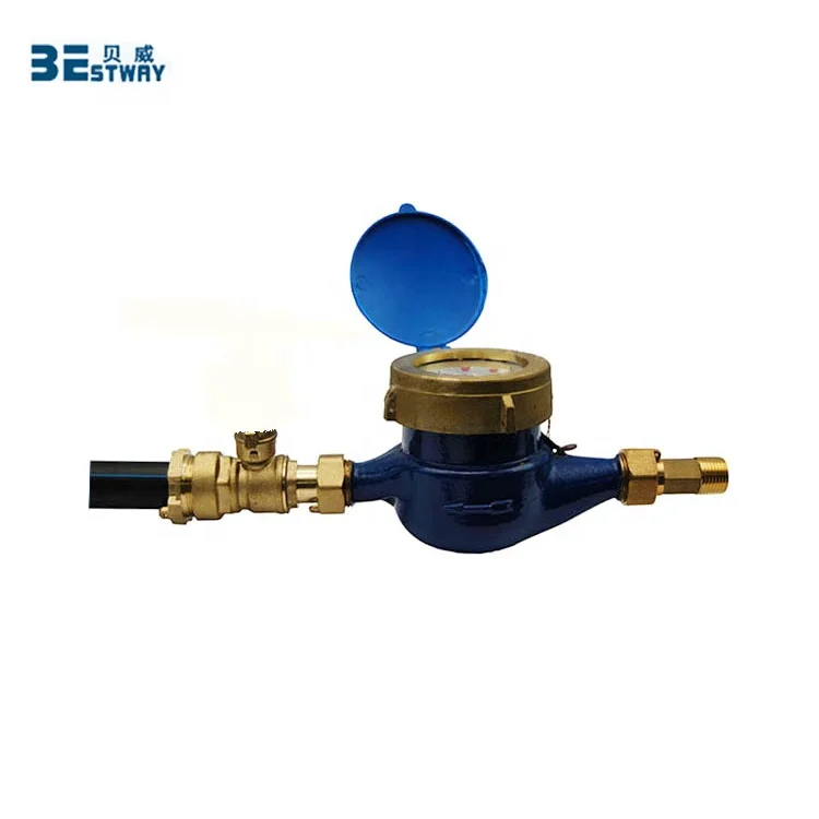 Brass Anti-Fraud Lockable Ball Valve for HDPE pipe