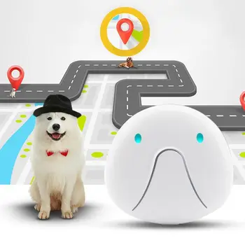Dog Water-Resistant USB Charging Callback Remote Listening 43-58cm Adjustable Collar Pet Tracker GPS