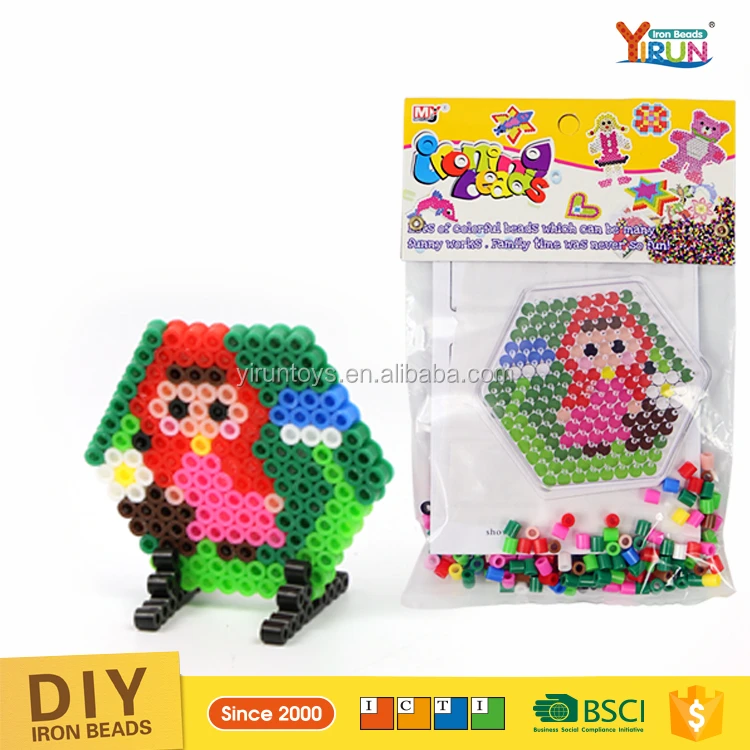 Игрушки Товары для детей DIY Хобби Craft наборы бусин 5 мм Perler бисер Монтессори