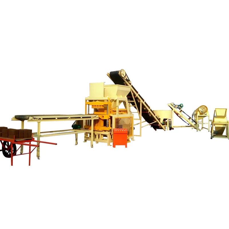 FD4-10 Clay Innovative Construction Equipment Earth Brock Machine