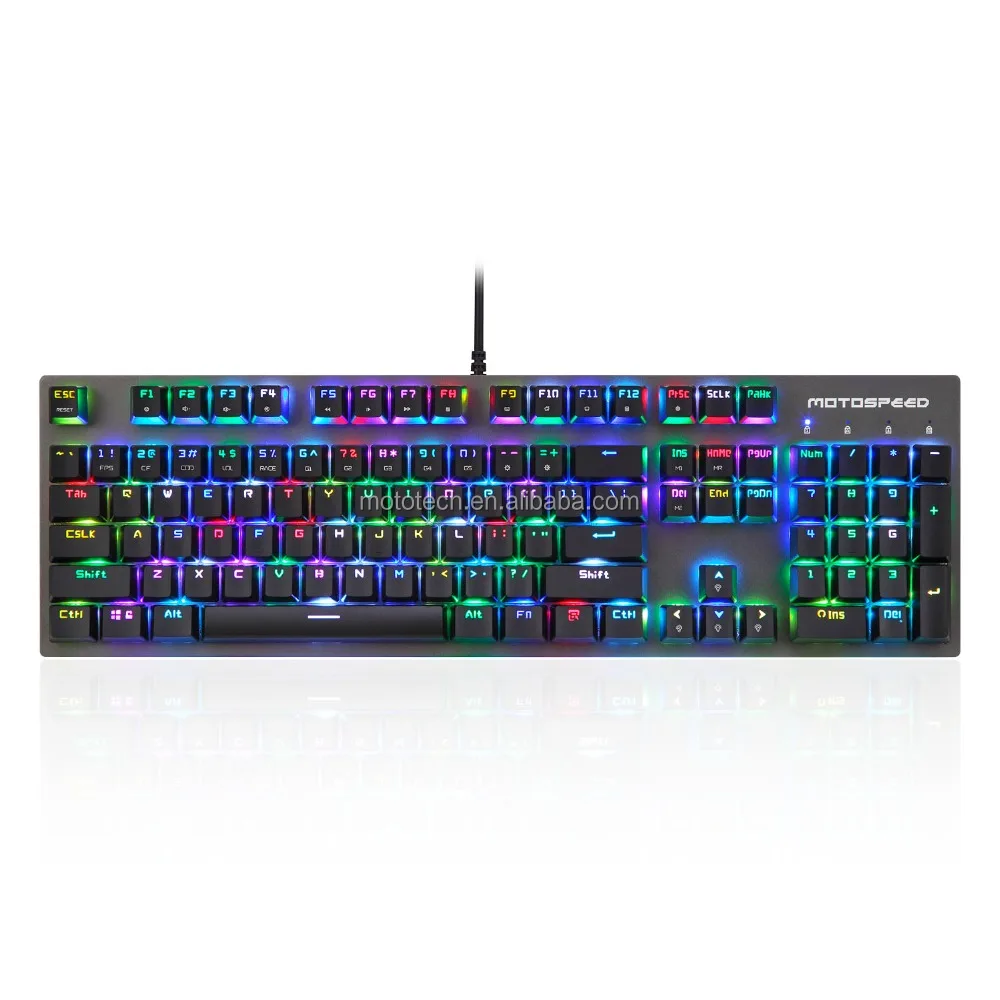 プロOEM Motospeed ゲーマー向けメカニカルゲーミングキーボード K89