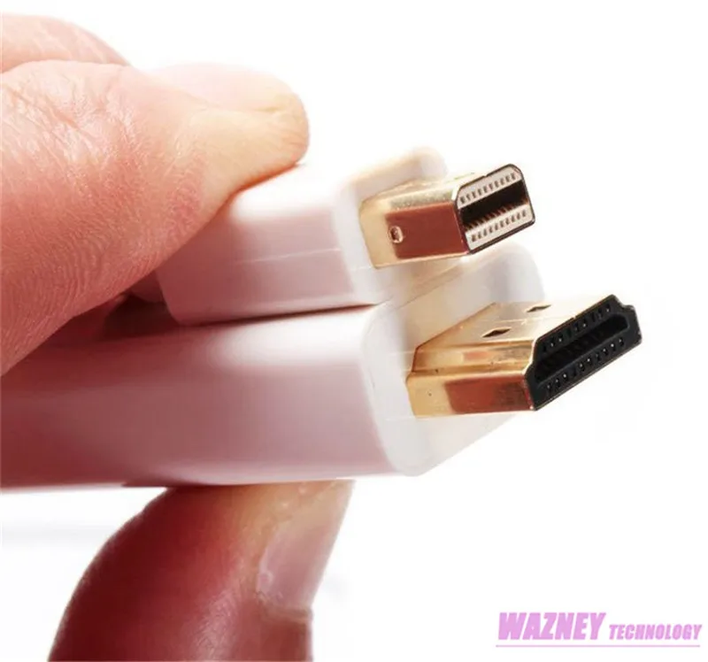 
 1,8 м 6FT Thunderbolt мини дисплей порт дисплейный порт minidp типа «папа» HDMI мужской конвертер кабель для Apple Mac Macbook подходит для Mac Pro,  