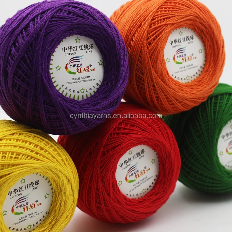 fashionable style thick cotton crochet yarn