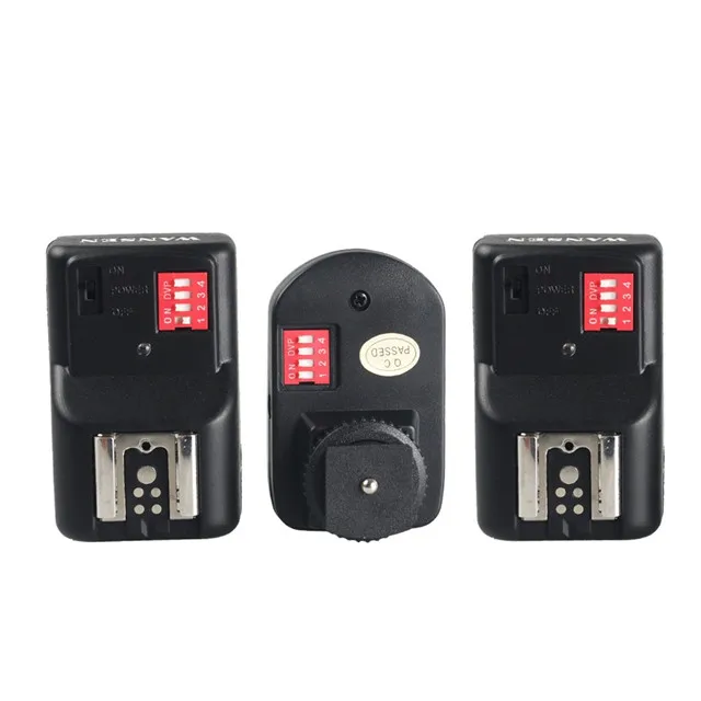 WANSEN PT-16GY 16 Channels Wireless Remote Speedlite Flash Light Trigger  With Receivers