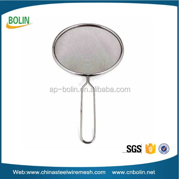 Stainless Steel Fruit Juicer Filter Screen Colander Strainer Soybean Milk Oil Removal Filter Net