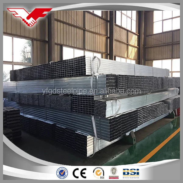 MS оцинкованная стальная труба/оцинкованная полая секция/оцинкованная стальная труба цена за кг