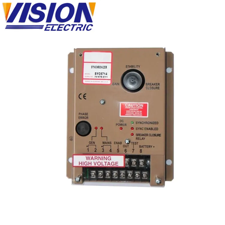 Generator Load Sharing Parts Automatic Synchronizer Syc6714 Buy