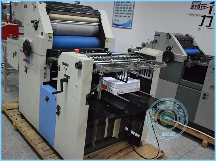 Disen Factory Outlet High Precision Single Color Offset Printing Machine Price List