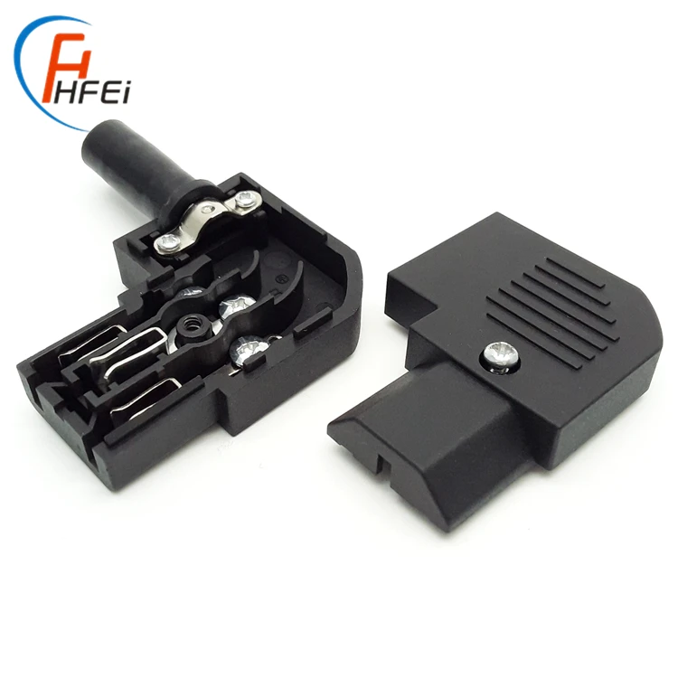 C13 Plug Solid Copper Pin C14 Socket C13 to C14 Adapter Connector Angled 90 Degree Connector