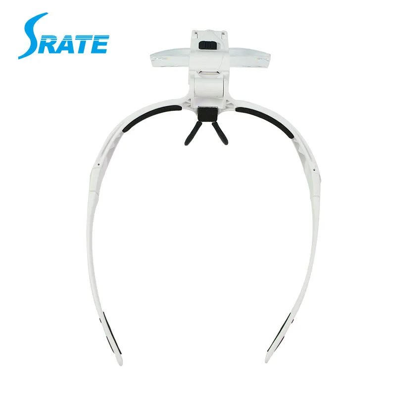 Magnifying glass led eyelash extension Loupe Lens Repair glasses magnifier 1.0X/1.5X/2.0X/2.5X/3.5X