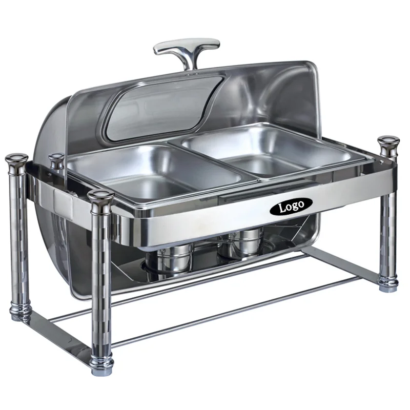 Oblong Roll Top Chafing Dish Buy Rectangular Chafing Dish Chafing