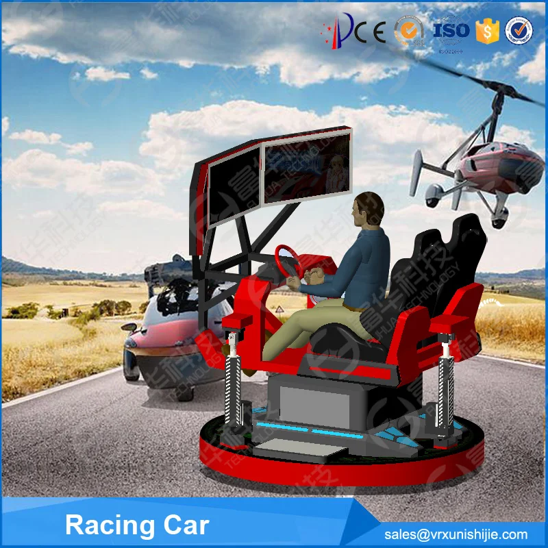 Carro de Realidade Virtual de diversões Simulador Vr carro de corrida jogo  máquina voadora 360 - China Máquinas de jogos de arcada e 9d Vr preço