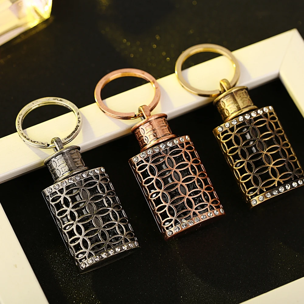 Mub Beautiful Fancy Design Perfume Keychain,High Quality Zinc Alloy Bag Keychain Buy Perfume