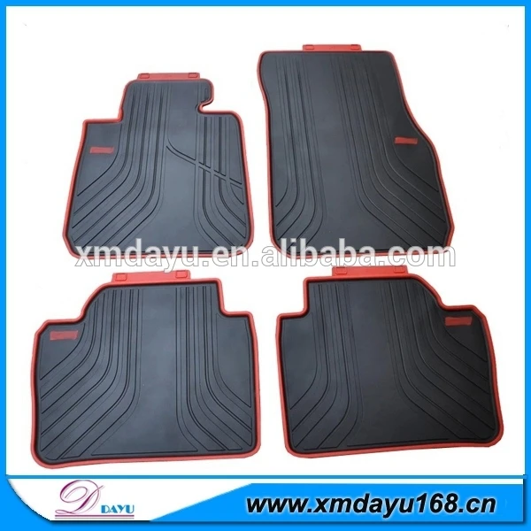 серый материал резиновых 3d автомобиль половой коврик