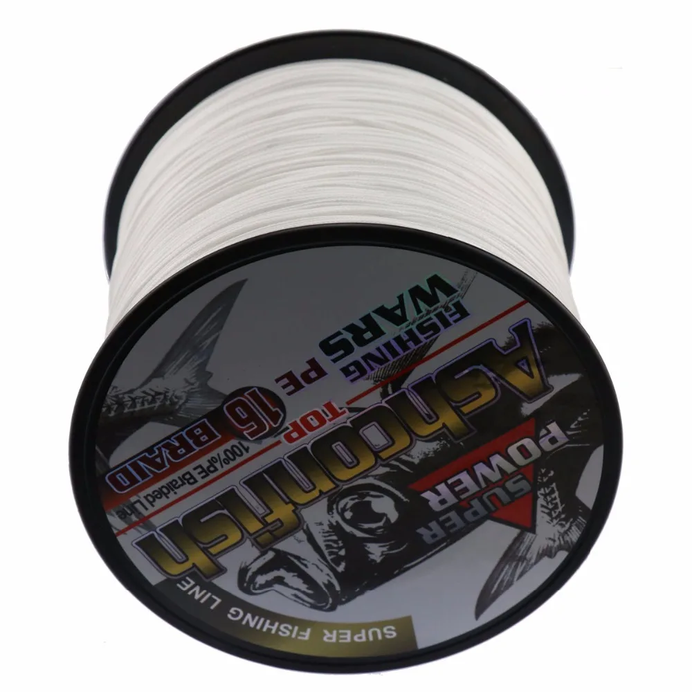 16 Strands 1000m Per Pack PE Fishing Line 20-500lb Line Sea