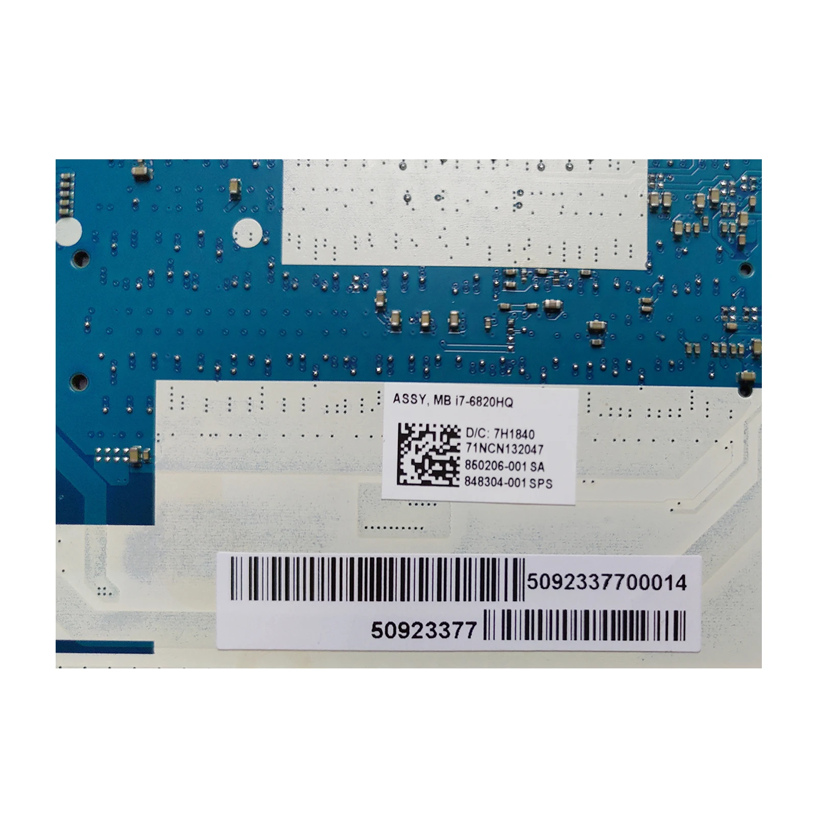 848302-001 848304-001 для HP ZBook 17 G3 материнская плата i7-6820HQ LA-C391P
