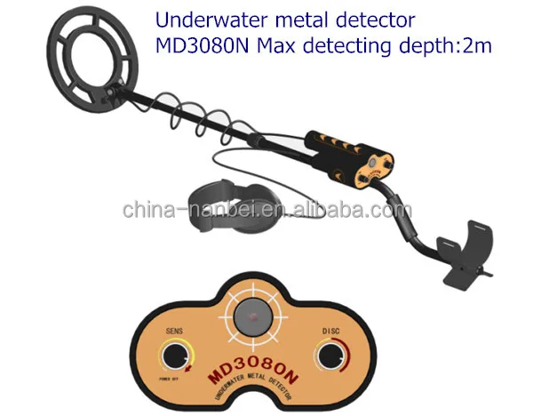 Max Detecting Depth 2 Meters Underwater Metal Detector for Sale