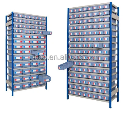 Industrial Warehouse and Garage Stackable Plastic Storage Bins for