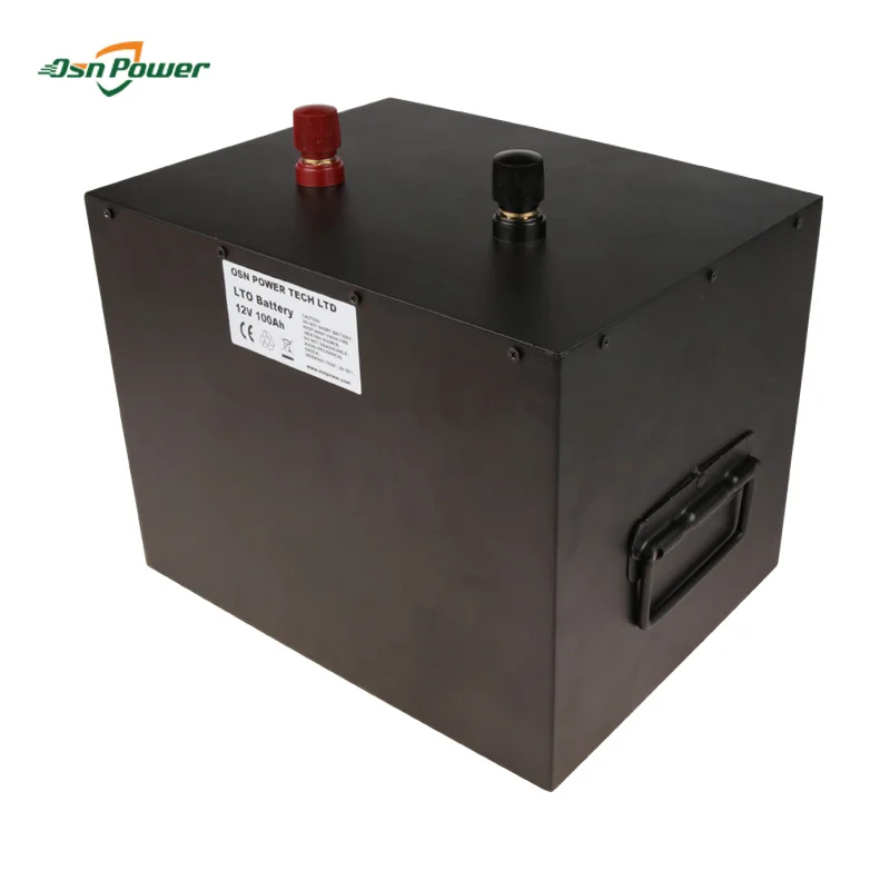 30000 Life Time LTO Battery Lithium Titanate Battery Pack 12V  100Ah Automotive Starting Battery Works in the Extreme Low Temp