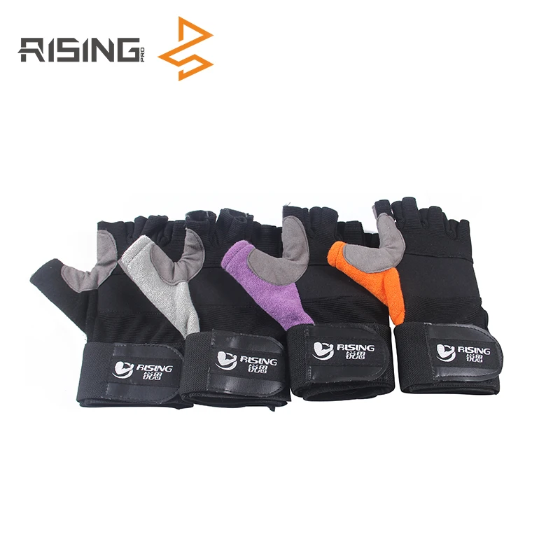 
Перчатки для тяжелой атлетики, перчатки без пальцев 