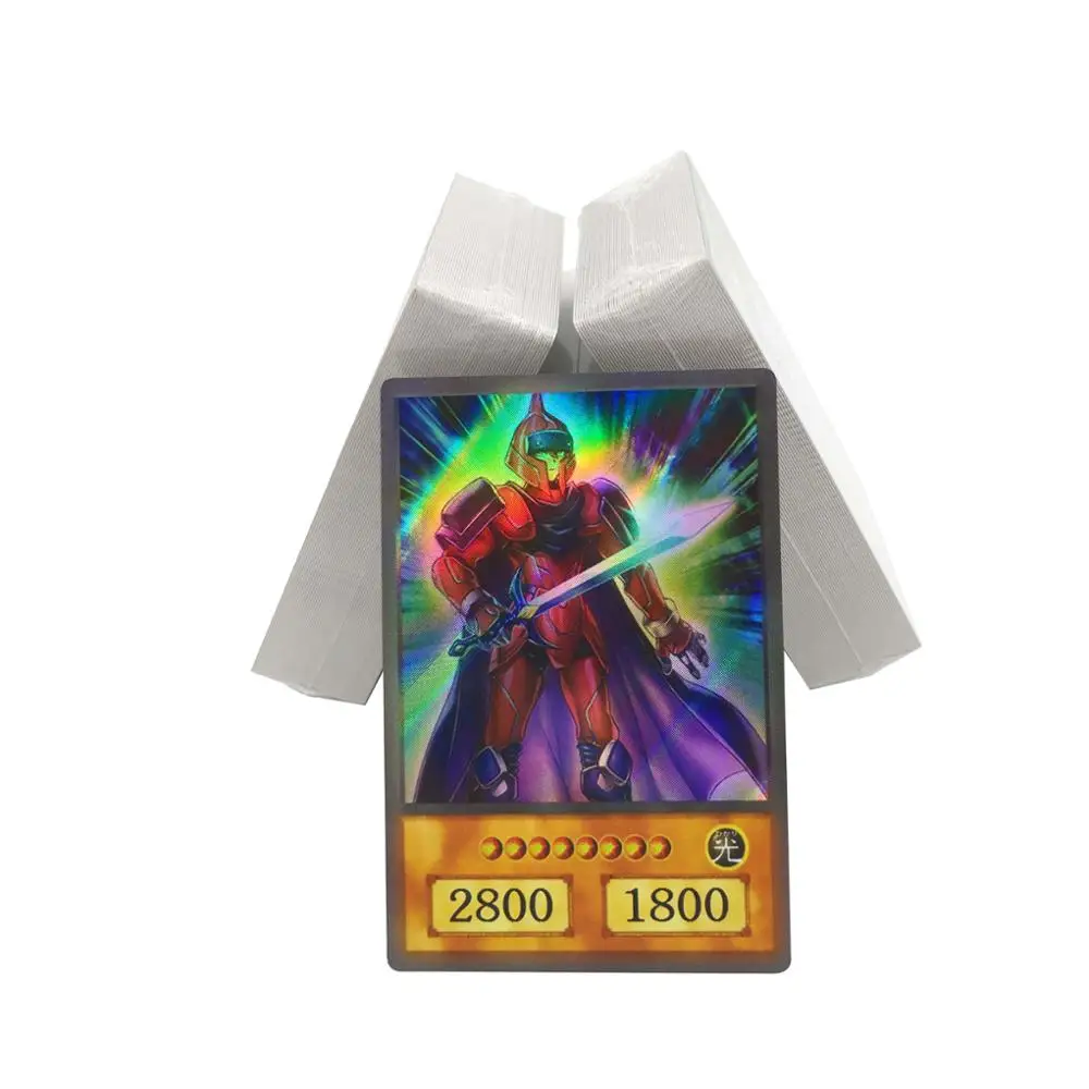 Factory Print Custom Deck-Building Serial Numbered Graded Premium Showcasing Holographic Rare Effect Trading Cards Game