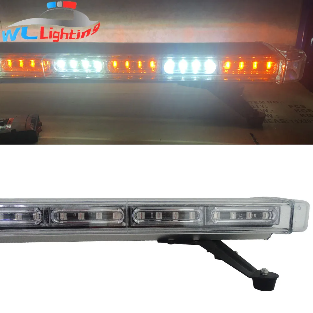 1200 мм, 48 дюймов, 88 Вт, автомобильная сигнальная лампа на крыше, полноразмерная сигнальная лампа для грузовиков/машин скорой помощи