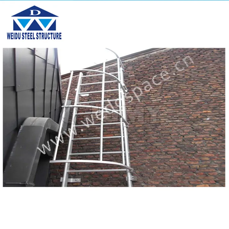 Factory Price for Steel Structure Safety Ladder and Angle Steel Cage Ladder or Q235B Access Ladder With CE