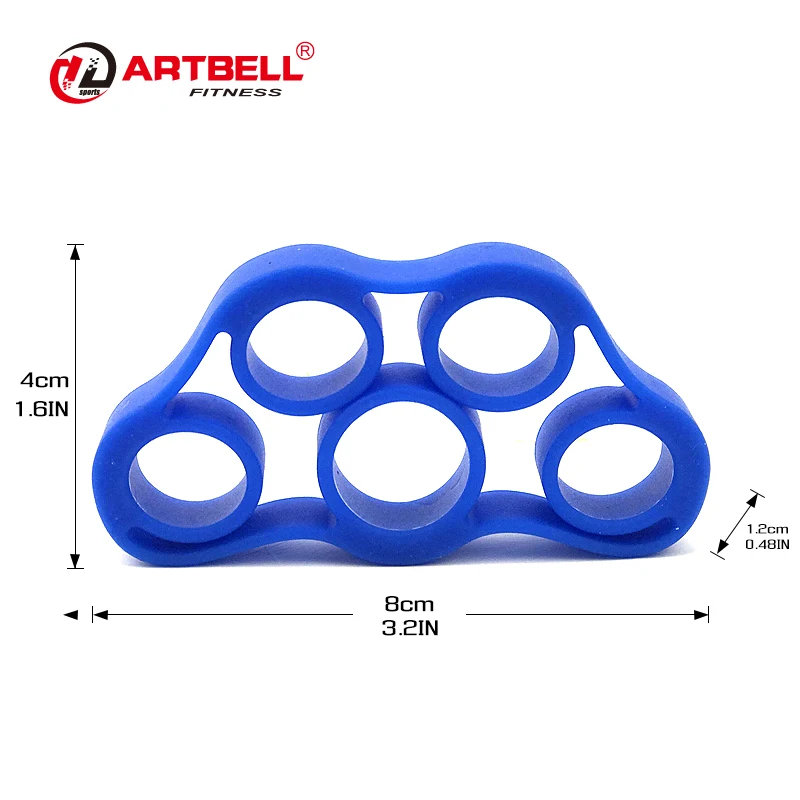 
Силиконовый растягиватель пальцев, тренажер для пальцев, эспандер с различной прочностью, ручной захват, набор прочности для запястий 