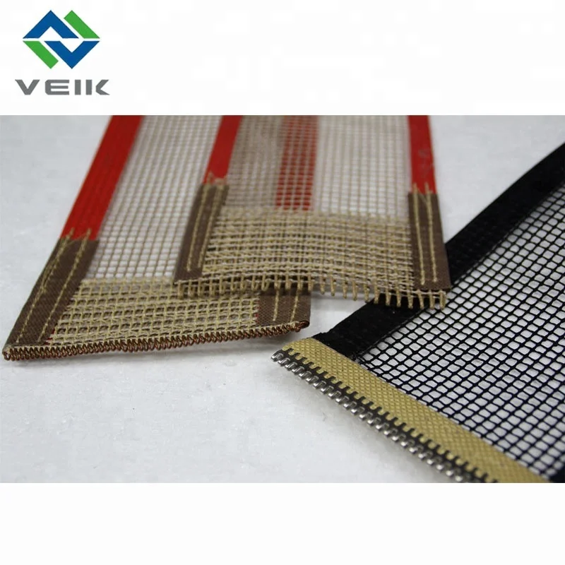 Shrink Wrapping Machine Heat Tunnel Ptfe Fiberglass Mesh Conveyor Belt
