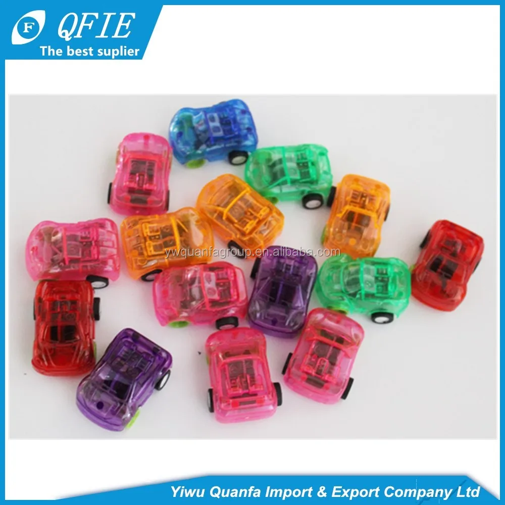 Оптовая продажа, дешевые пластиковые маленькие прозрачные Гоночные Игрушки для торговых автоматов