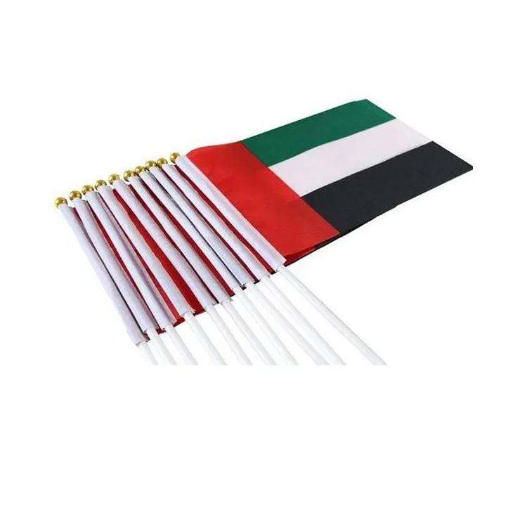 Flag sr. Флажки настольные ОАЭ. UAE hand.