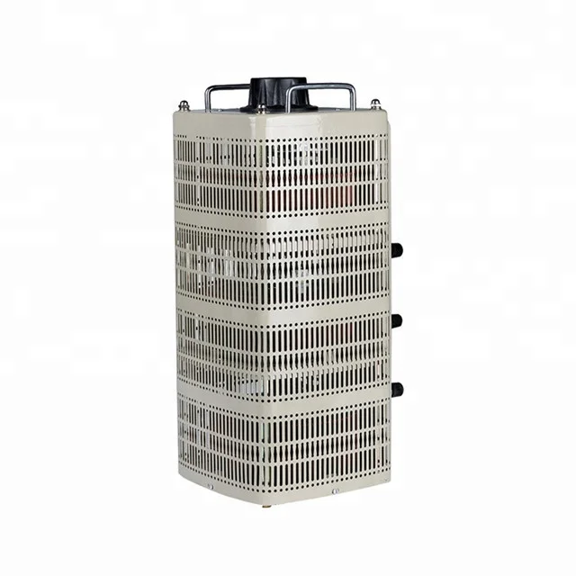 TSGC2 6KVA Three Phase Adjustable Variac Variable Transformer Operation Variable Stabilizer