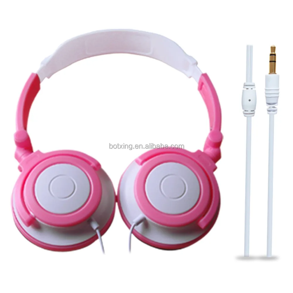 Величайших розовый детский Цвет Мини наушников