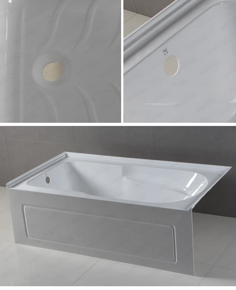 Wtm-02835 Free Standing Portable Faucet Whirlpools Acrylic Bathtub ...