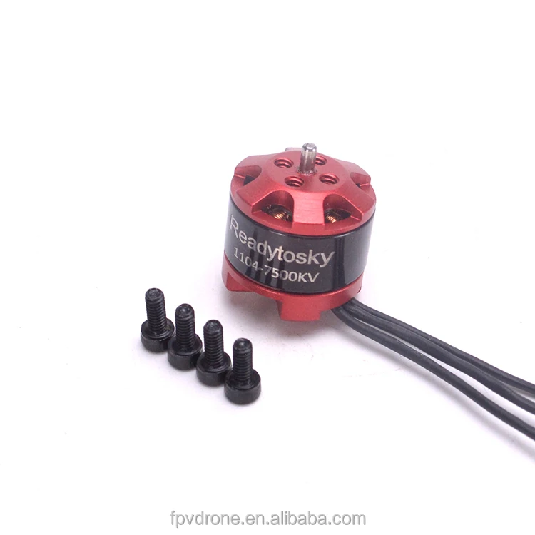 Новинка 1104 7500kv 2-3s мини бесщеточный двигатель для RC 80 90 100 мм 120 мм 2030 Пропеллер Мини Мультикоптер Дрон