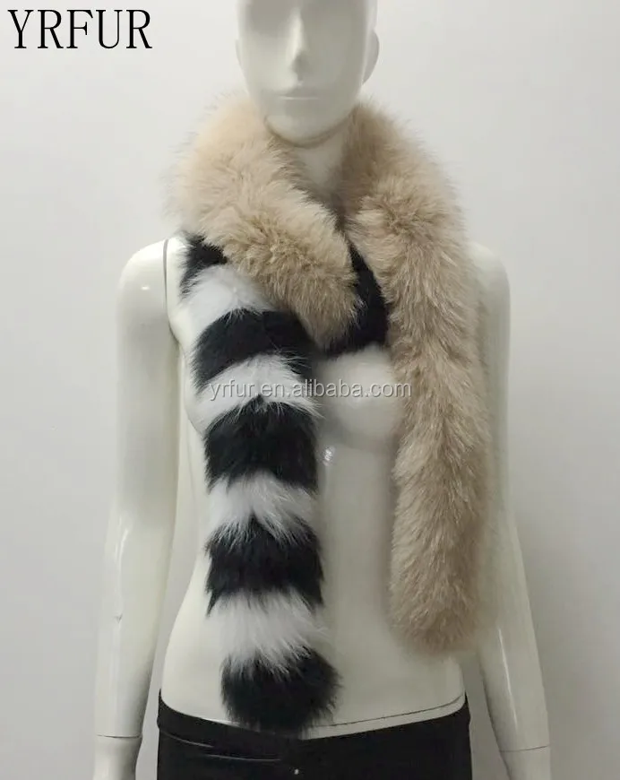 fur muffler for women