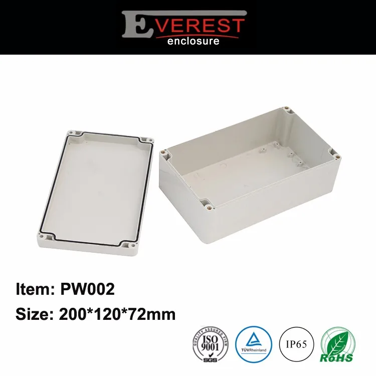 PW002 200*120*75 мм EVEREST оптовая продажа ABS IP65 пластиковый водонепроницаемый Соединительный корпус для печатной