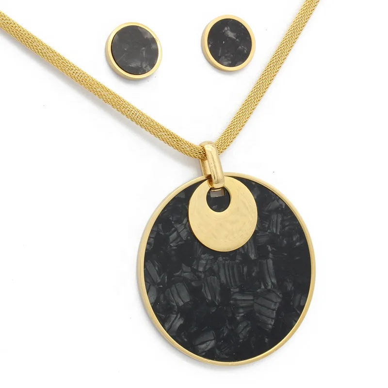 Buy Black Necklace Set,Black Necklace 